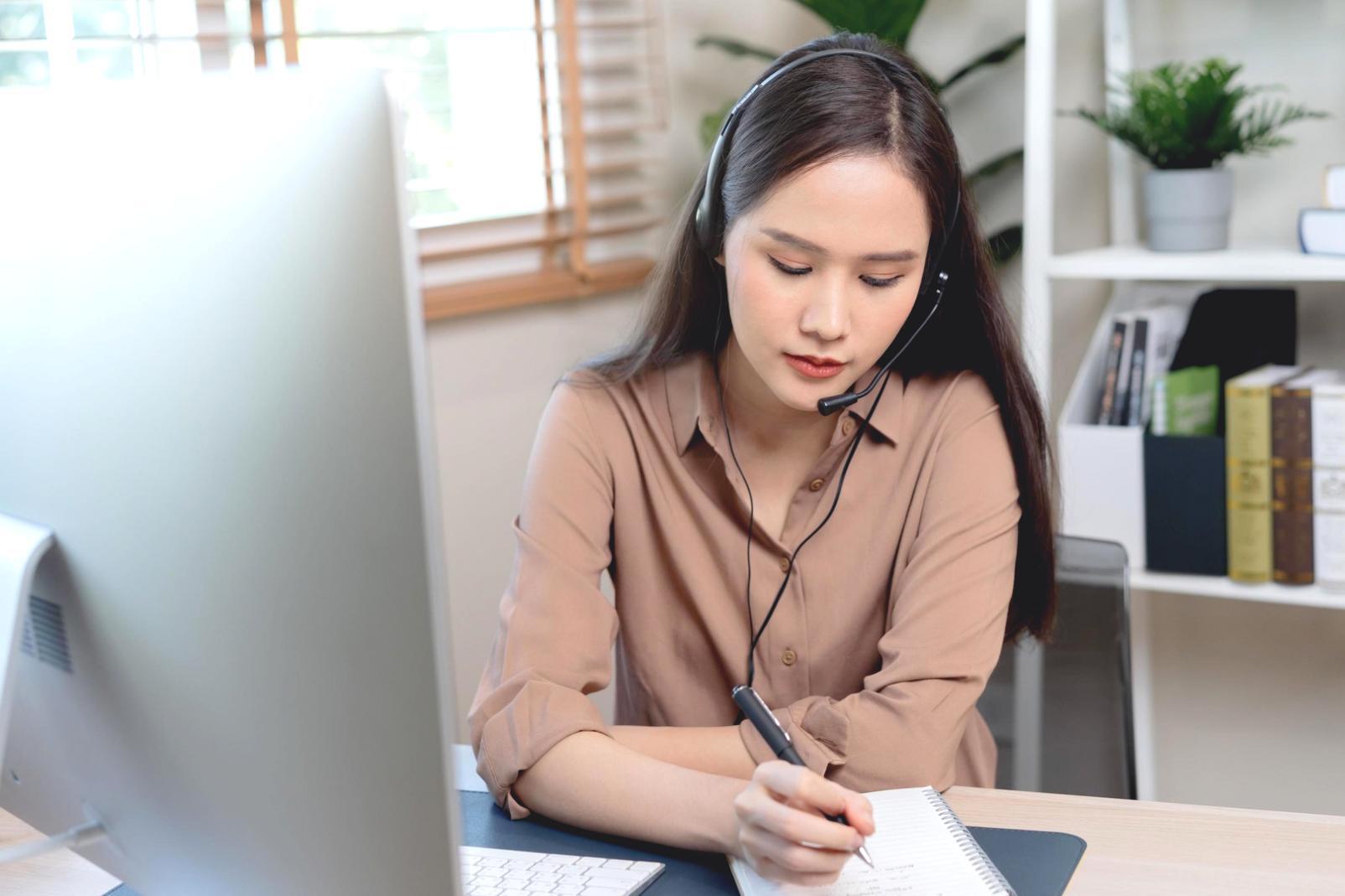Calculator and financial documents on desk